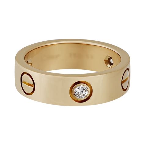 cartier jewelry 18k gold ring